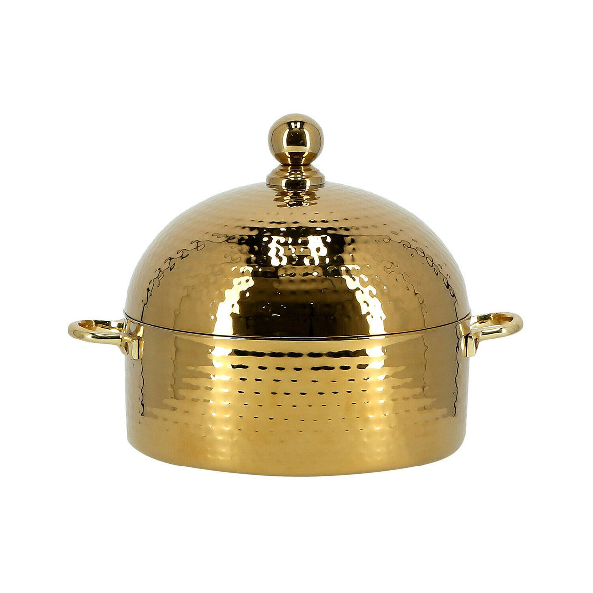 Gold Plated Food Warmer Serving Dish (4L) Kitchen Fixtures Royalford 